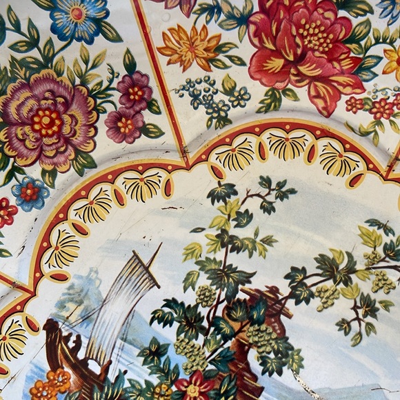 Set of 3 Vintage Tin Daher Decorated Ware - Picture 4 of 7